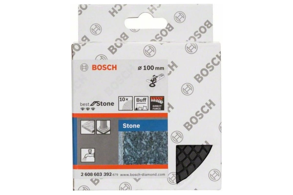 Круг для полирования до зеркального блеска 100 мм BOSCH [2608603392]