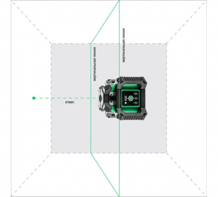 Ротационный лазерный нивелир ROTARY 400 HV-G SERVO ADA [А00584]